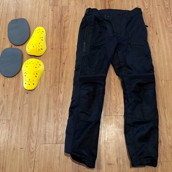 Sedici Alexi 2 Waterproof Mesh Mens Size Medium Black Motorcycle Pants - Picture 4 of 7